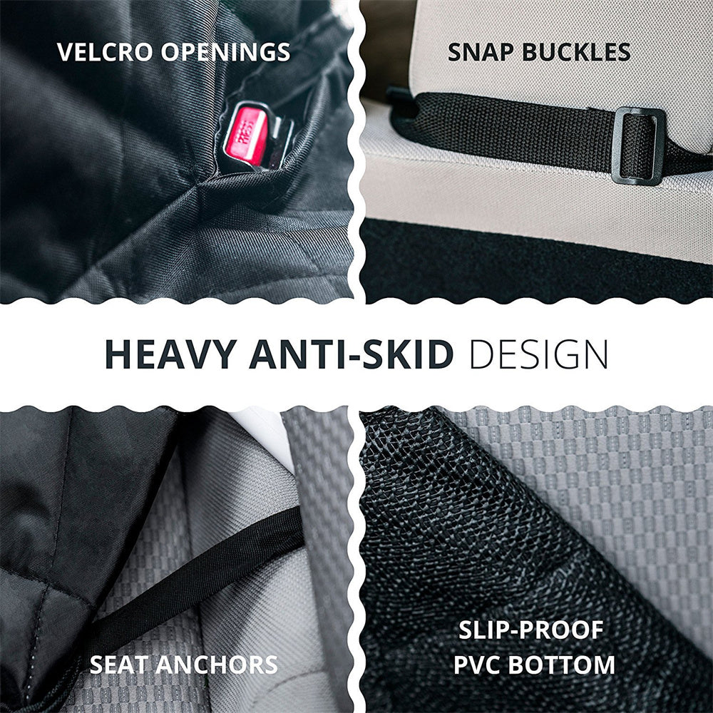 Animal blanket, dog seat cover for back seat, 100% waterproof, dog car seat covers with mesh window, scratch-resistant, non-slip, car hammock for dogs