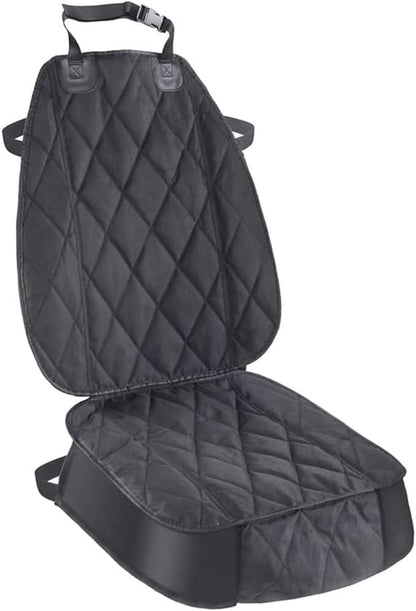 Dog Pet Car Seat Cover, Waterproof Front Seat Covers for Dogs, Car Seat Protector for Dogs with Side Flaps, Fits Most Cars, SUVs