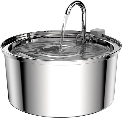 3.2L cat fountain,automatic drinking fountain for cats and dogs,ultra quiet water fountain for cats,dog water dispenser stainless steel for cats,dogs