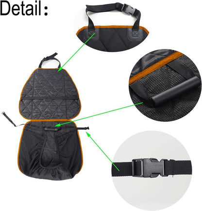 Dog Pet Car Seat Cover, Waterproof Front Seat Covers for Dogs, Car Seat Protector for Dogs with Side Flaps, Fits Most Cars, SUVs