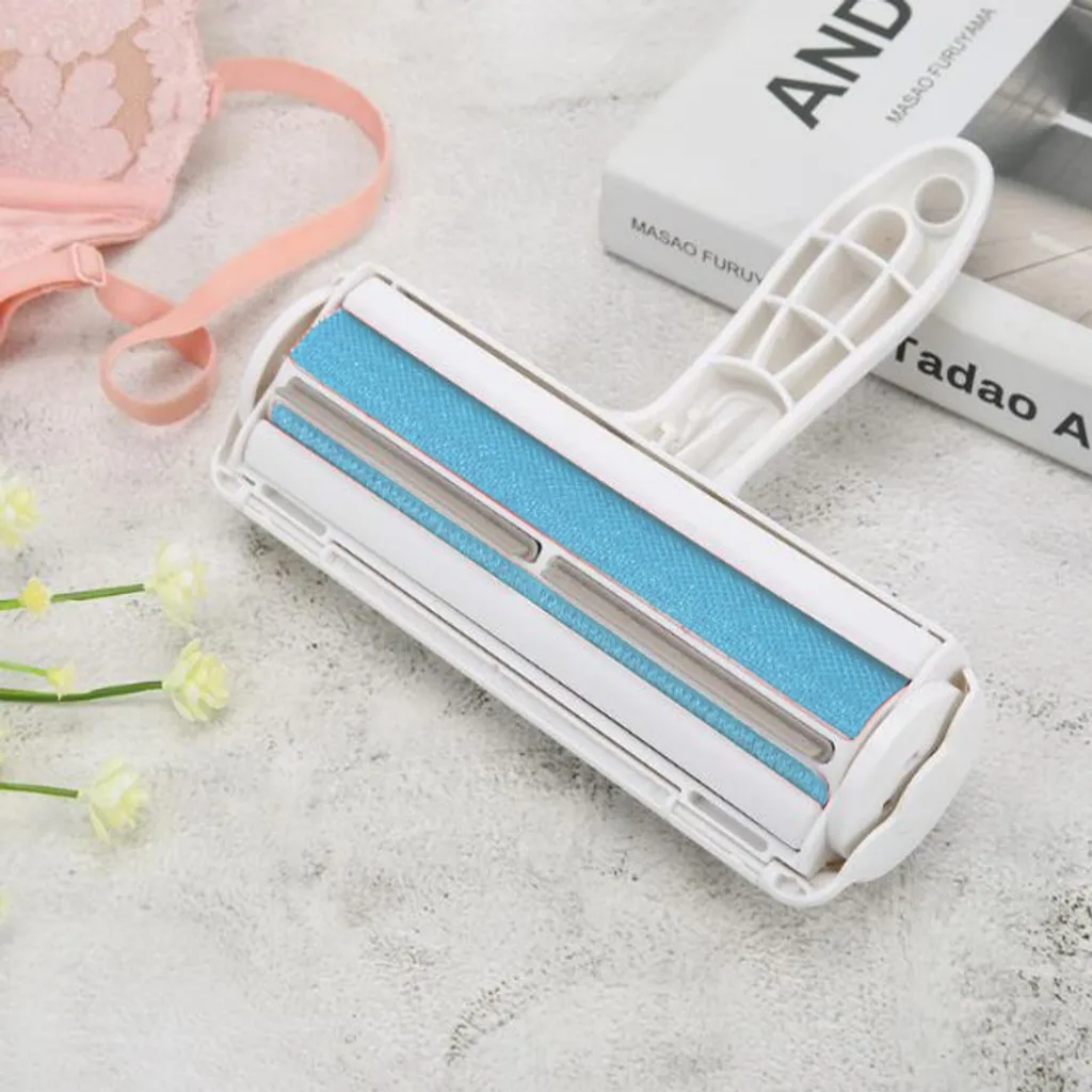 Pet hair remover, lint roller, lint brush, reusable