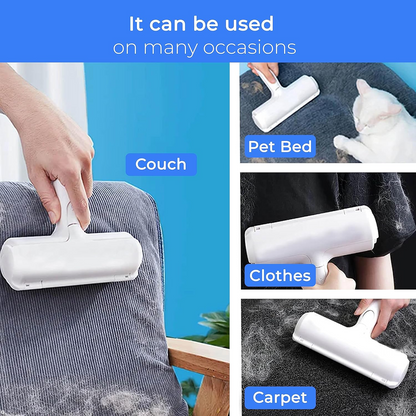 Pet hair remover, lint roller, lint brush, reusable