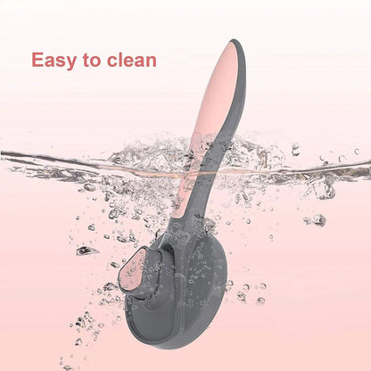 Pet dog brush, cat brush, pet brushes, hair remover pet brush for long hair and short hair, clean pet hair from the brush