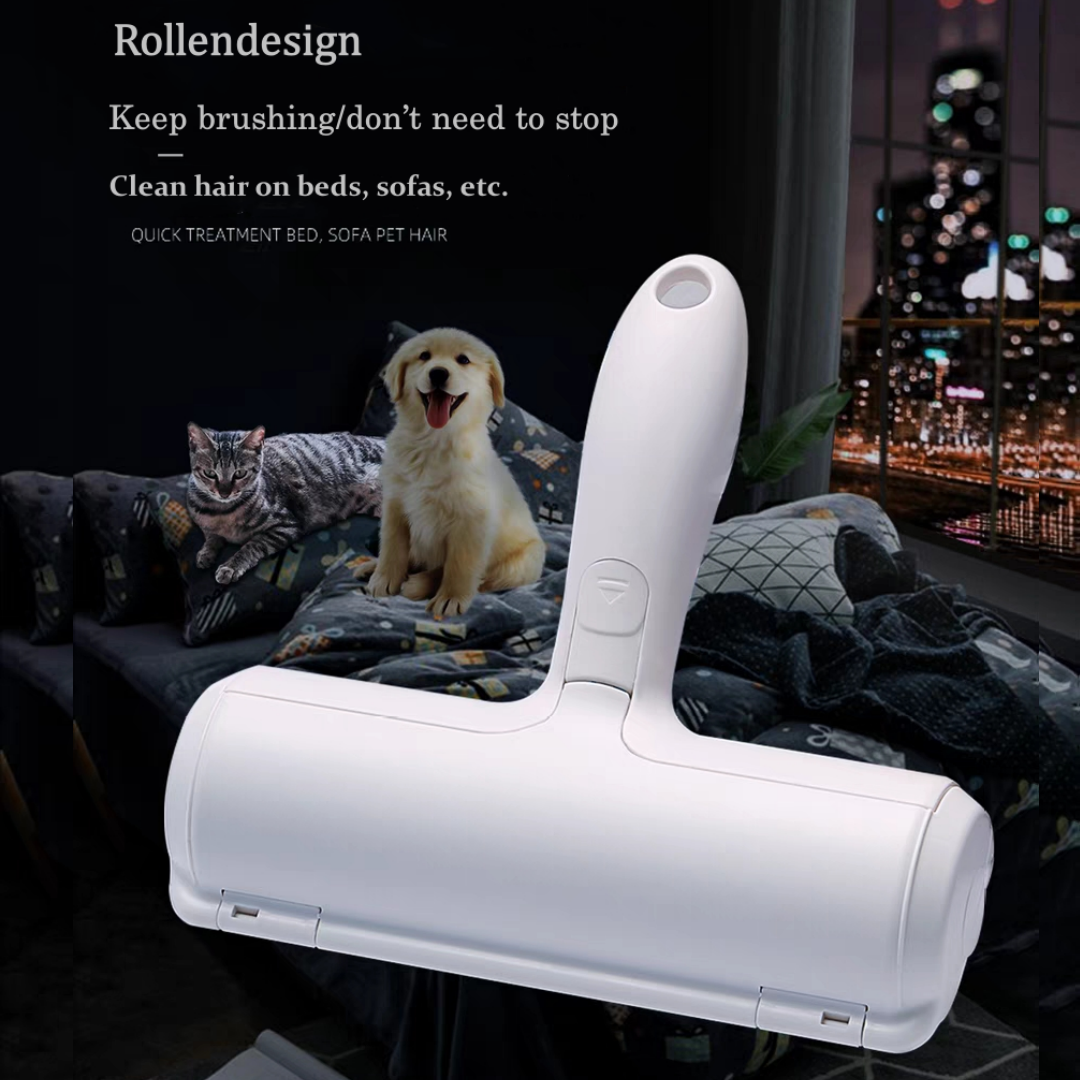 Pet hair remover, lint roller, lint brush, reusable